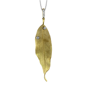 Pendant in 18k Gold with Diamonds