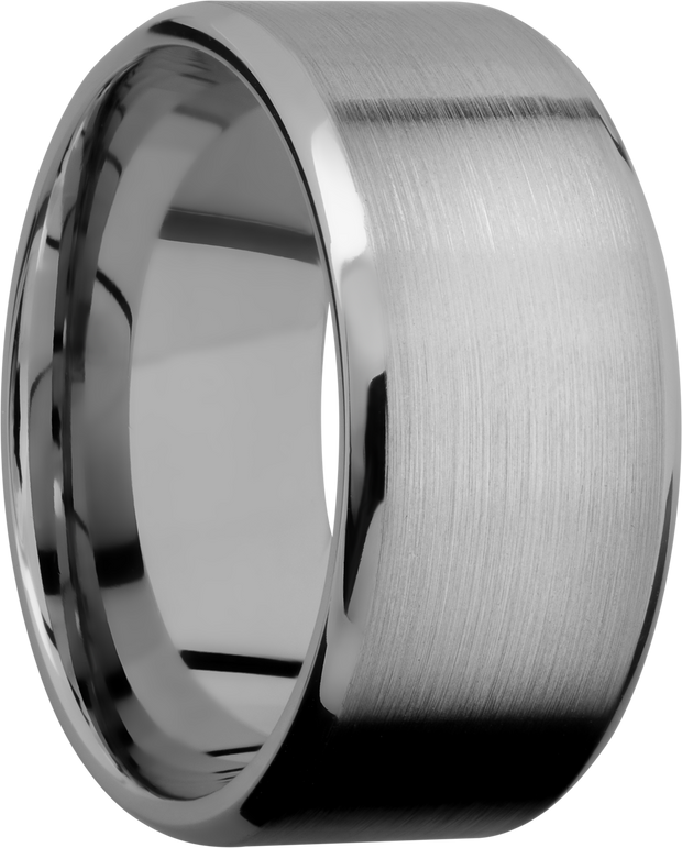 Titanium 100 beveled band