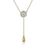 Pendant in 18k Gold with Diamonds