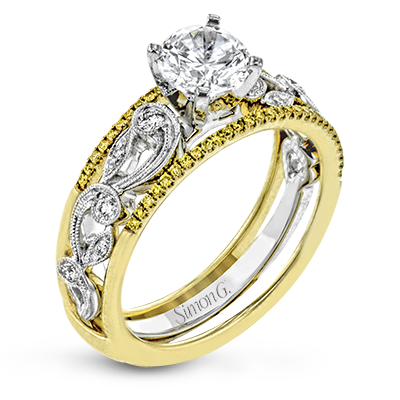 Wedding Set in 18k Gold with Diamonds