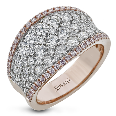 Right Hand Ring in 18k Gold with Diamonds