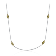 Necklace in 18k Gold with Diamonds