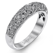 Anniversary Ring in 18k Gold with Diamonds