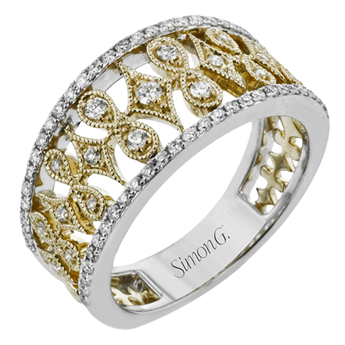 Right Hand Ring in 18k Gold with Diamonds