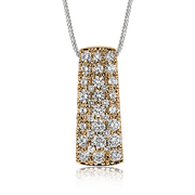 Pendant in 18k Gold with Diamonds