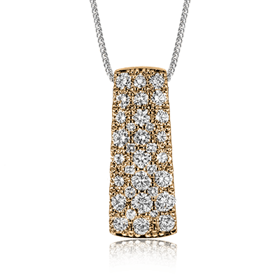 Pendant in 18k Gold with Diamonds