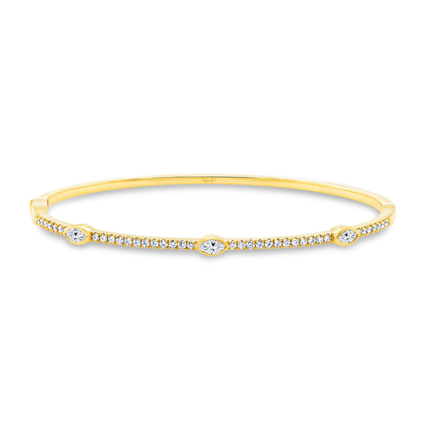 Uneek Timeless Collection Cuff Bangle