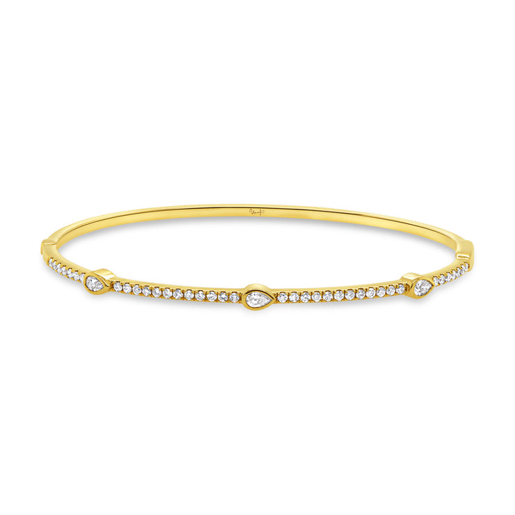 Uneek Alexandria Collection Cuff Bangle