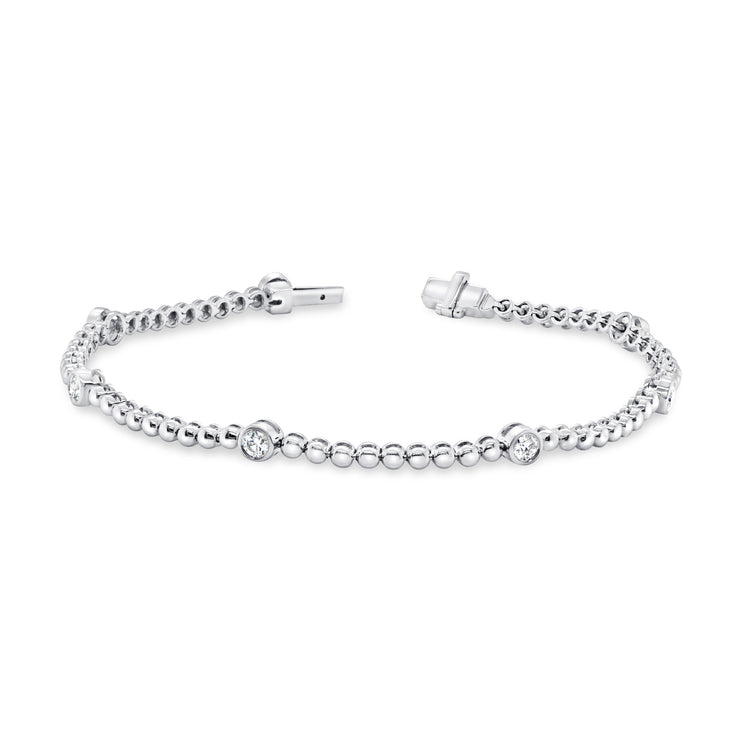 Uneek Cascade Collection Link Bracelet