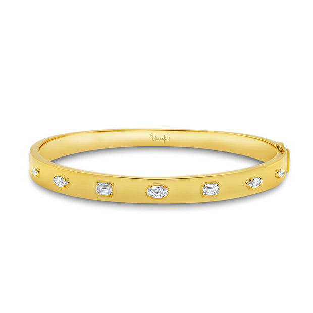 Uneek Alexandria Collection Bezel Bangle