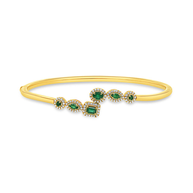 Uneek Alexandria Collection Bezel Bangle