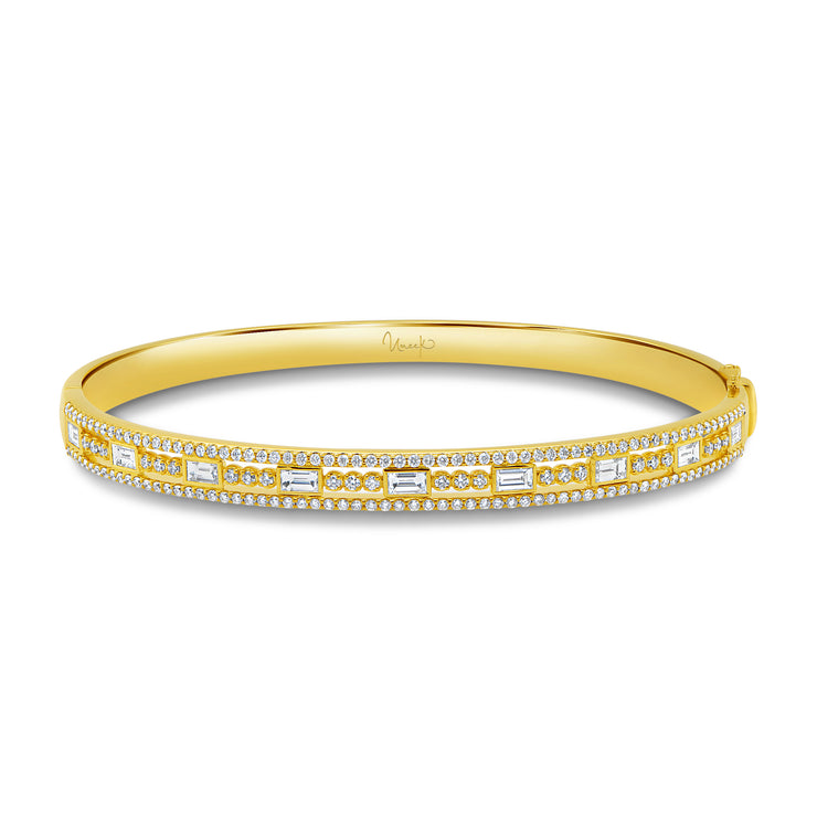 Uneek Alexandria Collection Bezel Bangle