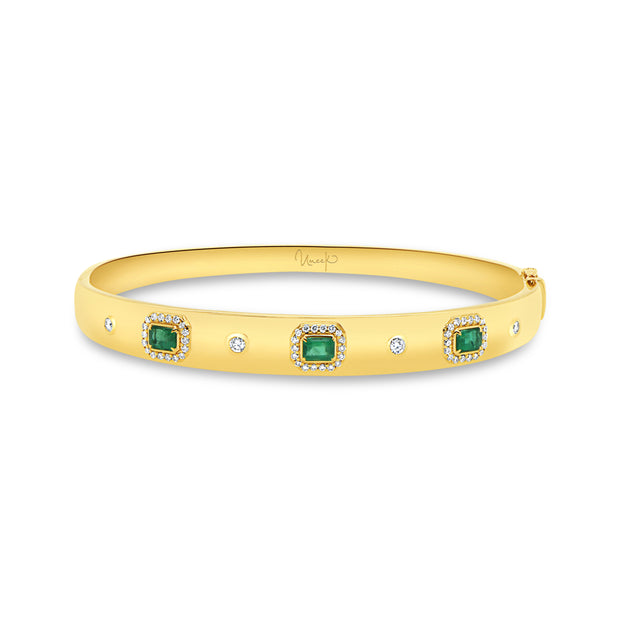 Uneek Alexandria Collection Bezel Bangle