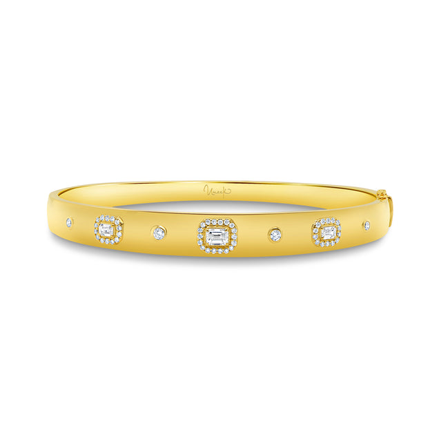 Uneek Alexandria Collection Bezel Bangle