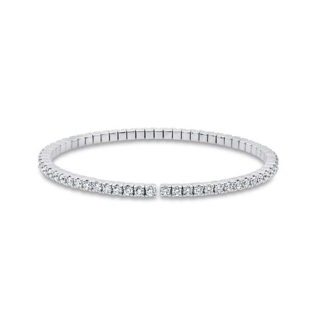 Uneek Timeless Collection 1-Row Cuff Bangle