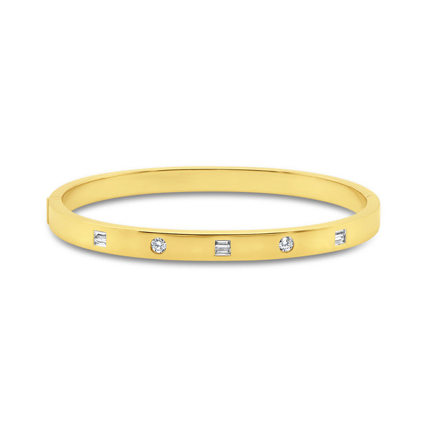 Uneek Stackable Collection Cuff Bangle