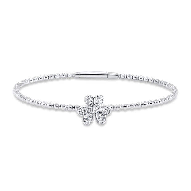 Uneek Petals Collection Cuff Bangle