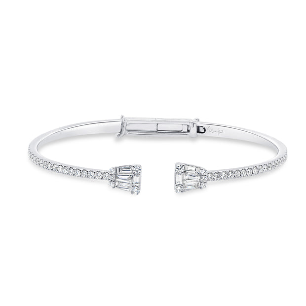 Uneek Stackable Collection Cuff Bangle