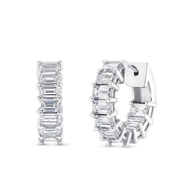 Uneek Signature Collection Hoop Earrings