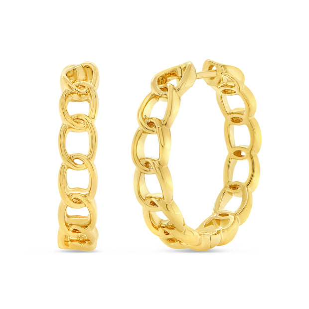 Uneek Stackable Collection Hoop Earrings