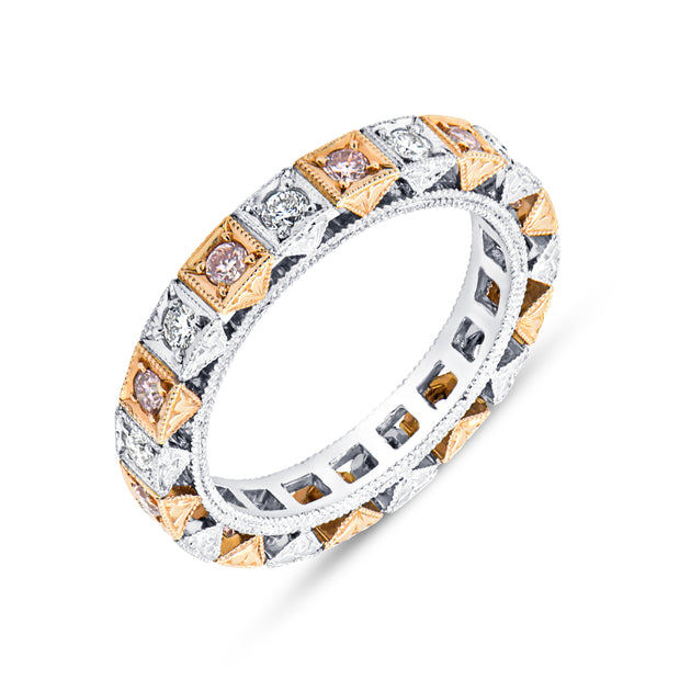 Uneek Natureal Collection Eternity Fashion Ring