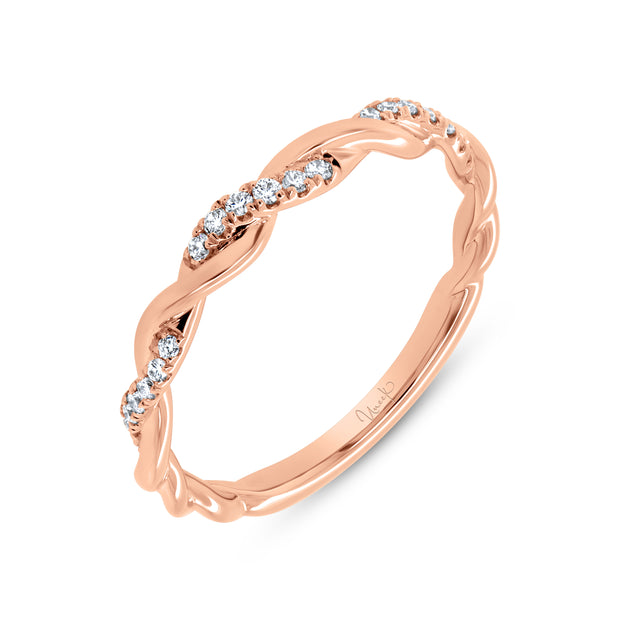 Uneek Stackable Collection Twist Fashion Ring