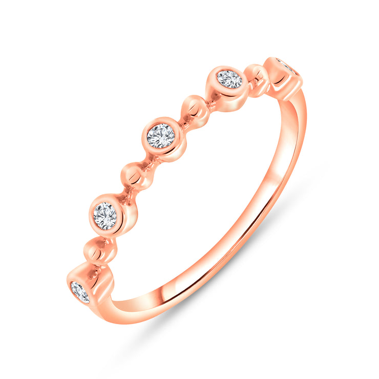 Uneek Stackable Collection Diamond Fashion Ring