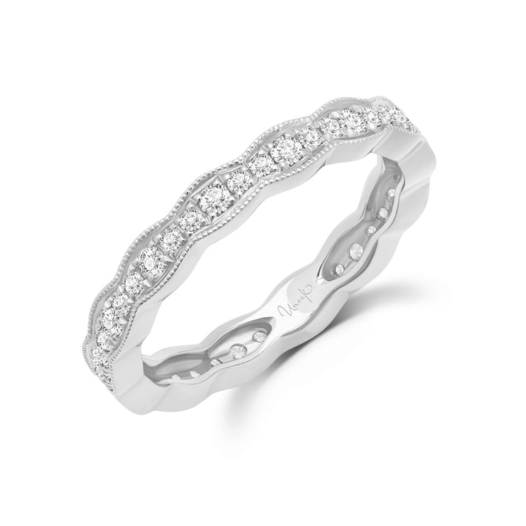 Uneek Highland Stackable Diamond Band