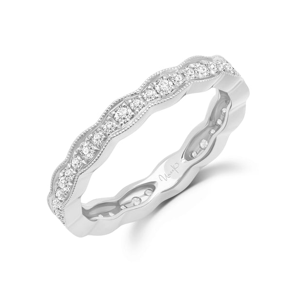 Uneek Highland Stackable Diamond Band