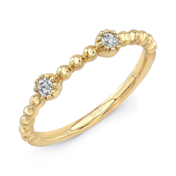 Uneek Las Palmas Stackable Diamond Band