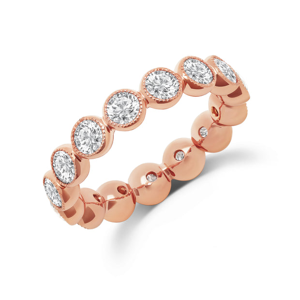 Uneek Stackable Collection Eternity Fashion Ring