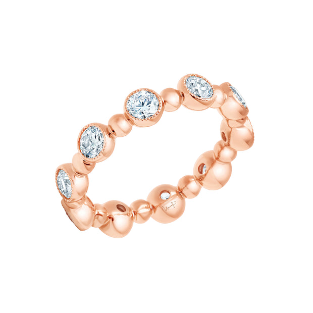 Uneek Stackable Collection Eternity Fashion Ring