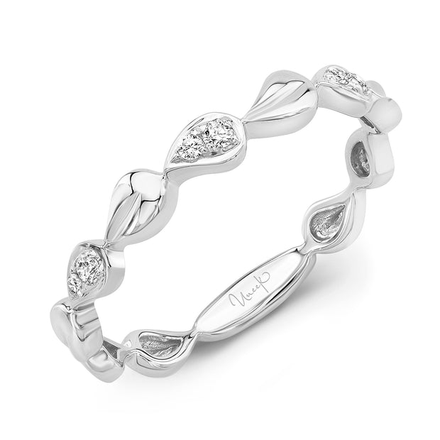 Uneek Heliotrope Stackable Diamond Band