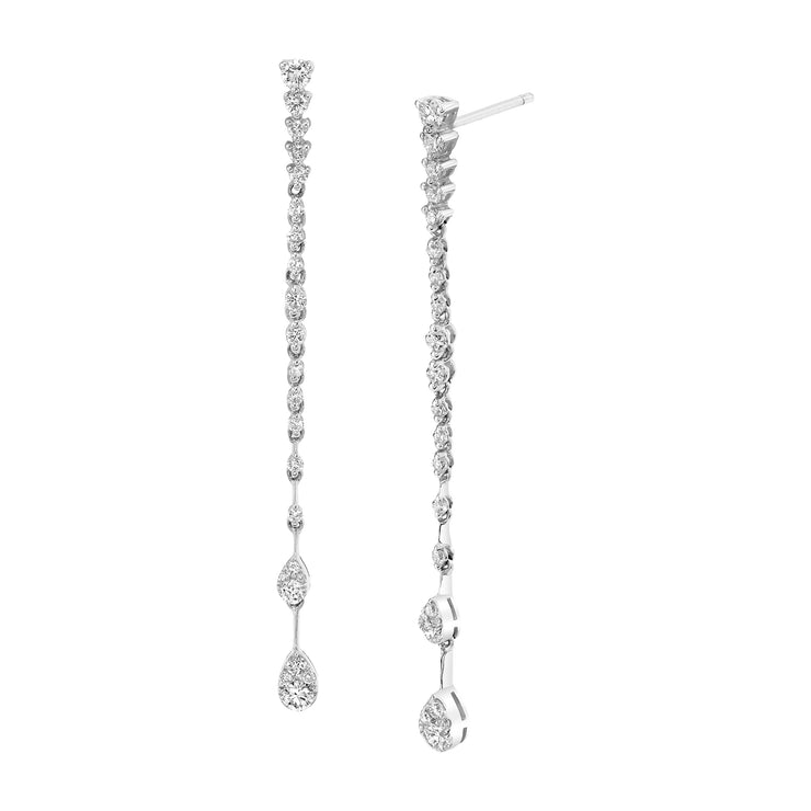 Uneek Gatsby Collection Dangle Earrings