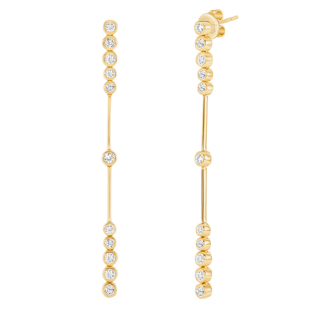 Uneek Gatsby Collection Dangle Earrings