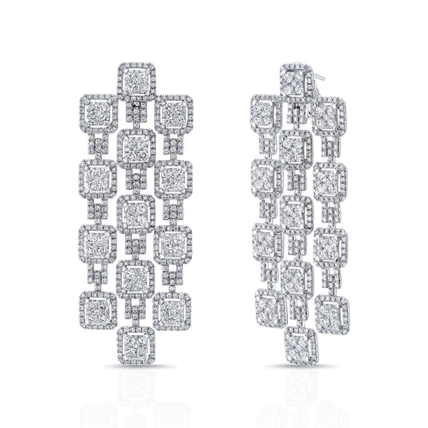 Uneek Gatsby Collection Chandelier Earrings