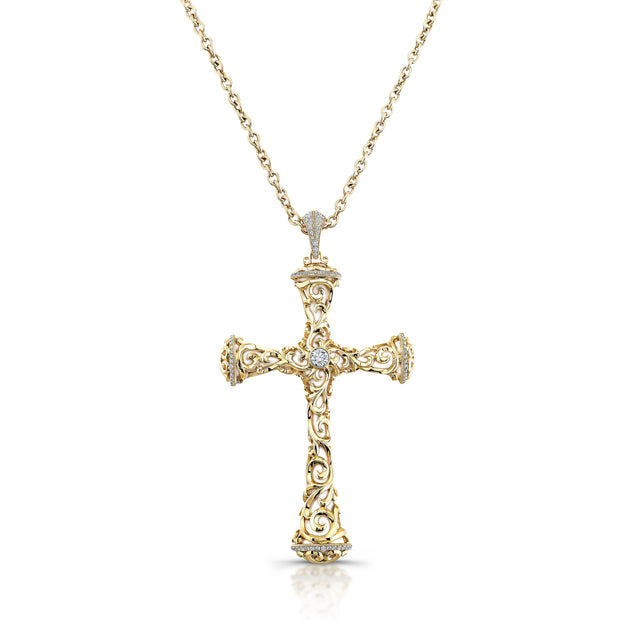 Uneek Icons Collection Cross Religious Pendant