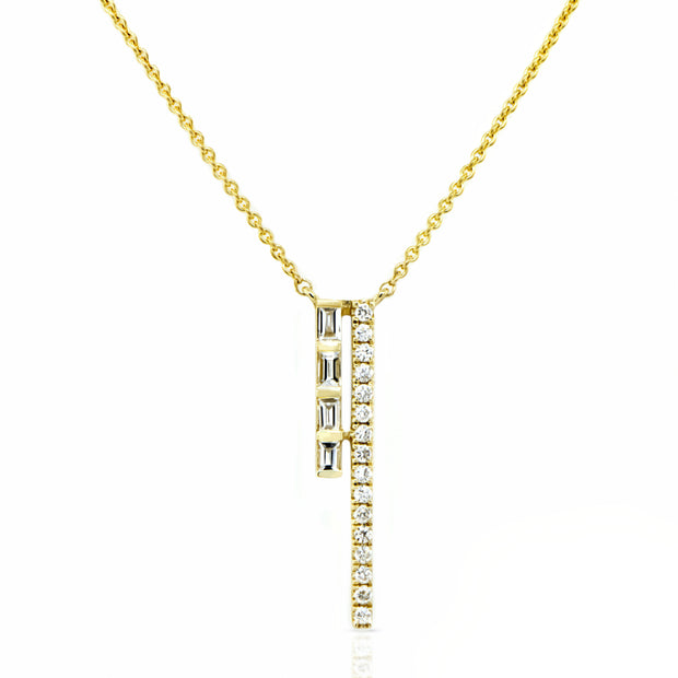 Uneek Gatsby Collection Drop Necklace