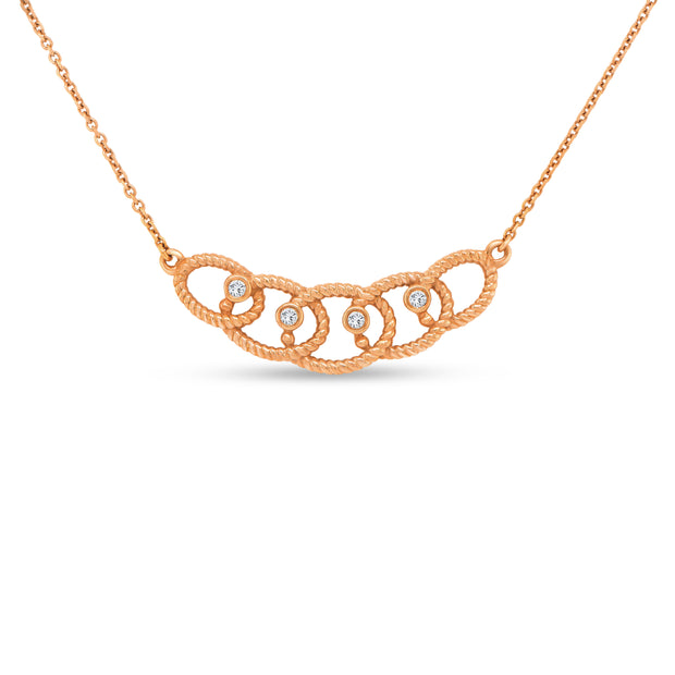 Uneek Cascade Collection Necklace