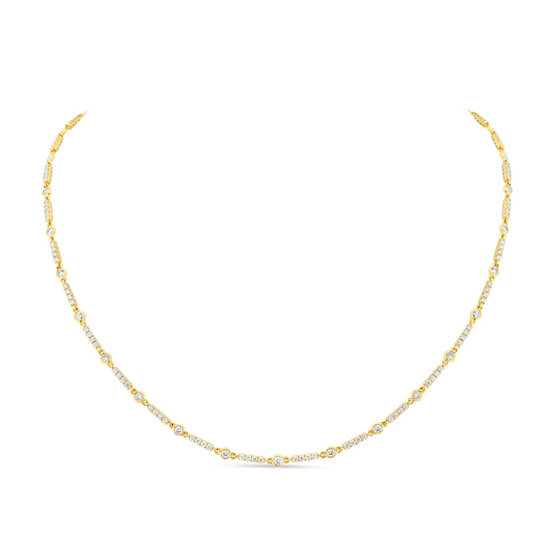 Uneek Alexandria Collection Link Necklace