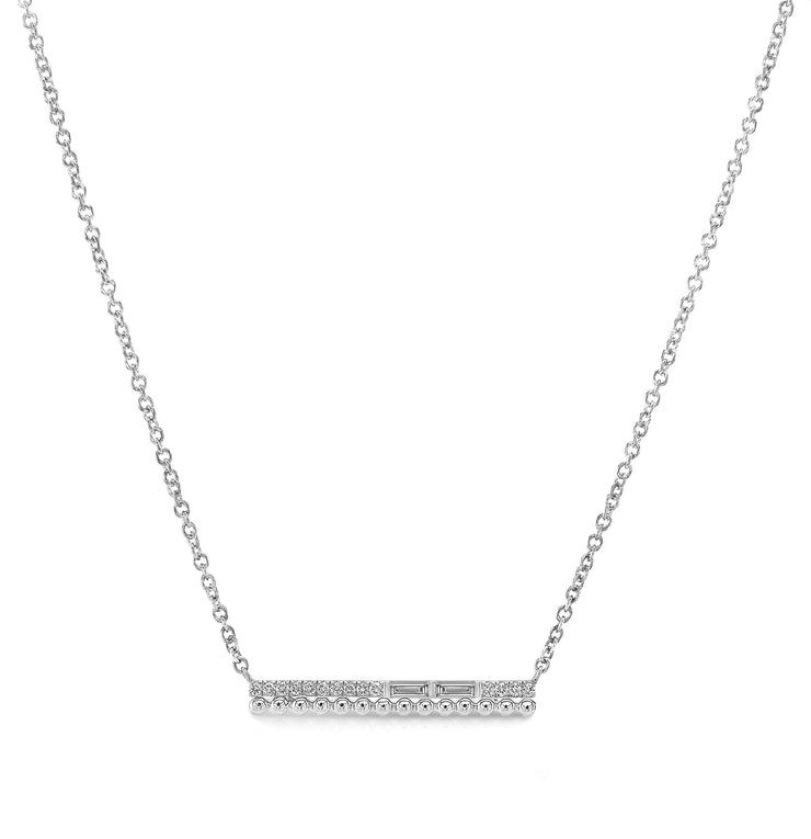 Uneek Gatsby Collection Bar Necklace