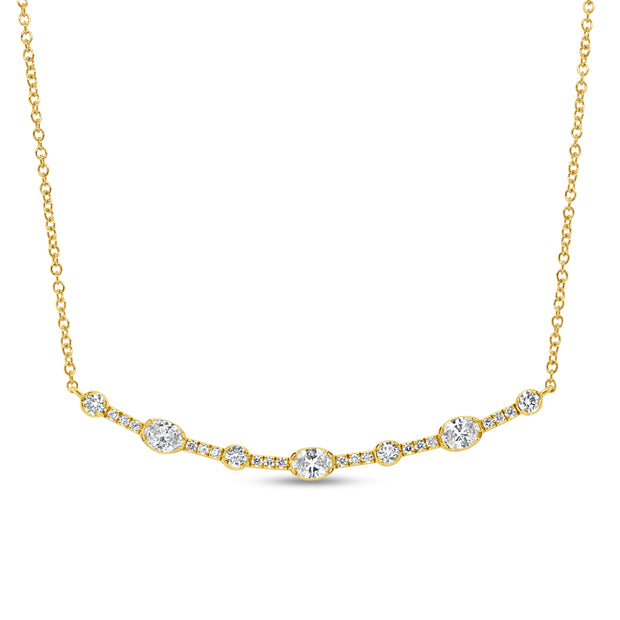 Uneek Gatsby Collection Bar Necklace