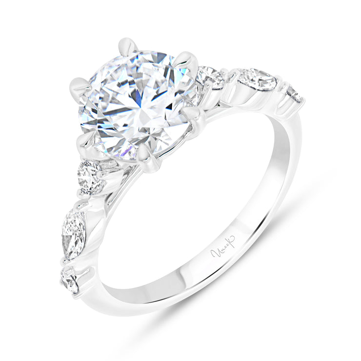 Uneek Us Collection Solitaire Engagement Ring