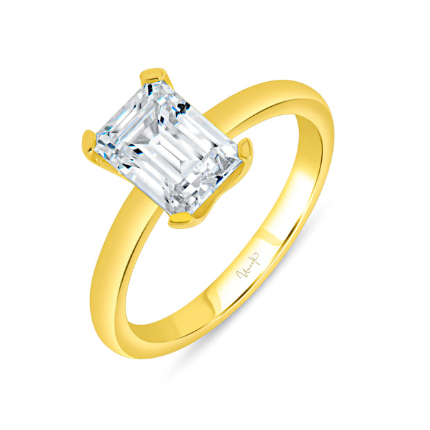 Uneek Alexandria Collection Solitaire Engagement Ring