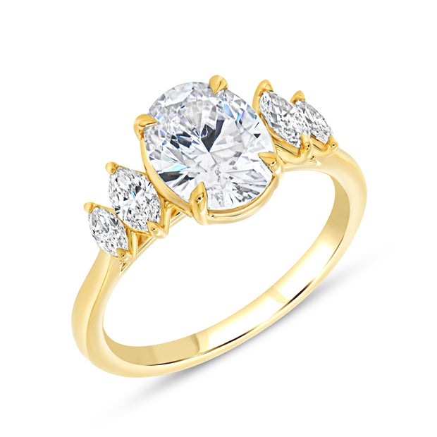 Uneek Timeless Collection Engagement Ring