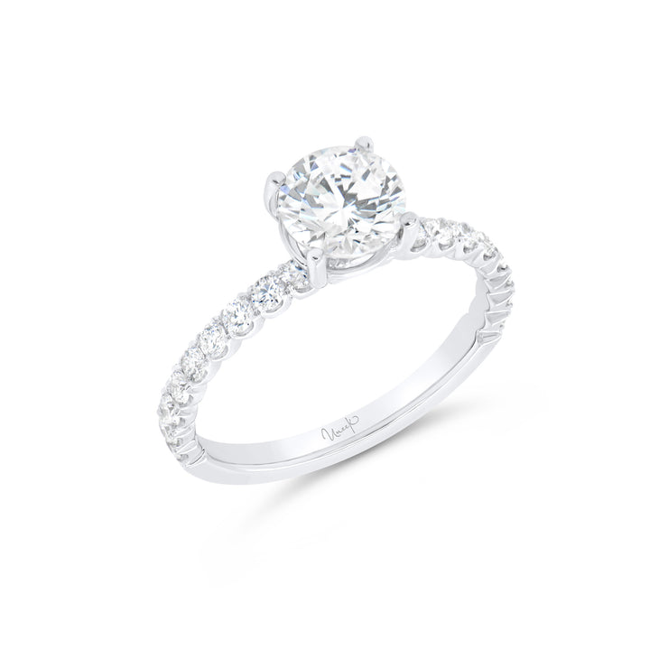 Uneek Timeless Collection Straight Engagement Ring