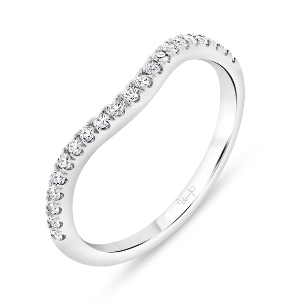 Uneek Timeless Collection Curved Wedding Ring