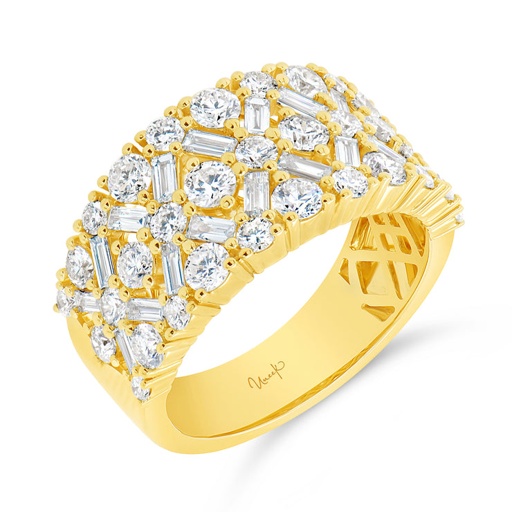 Uneek Lace Collection Anniversary Ring