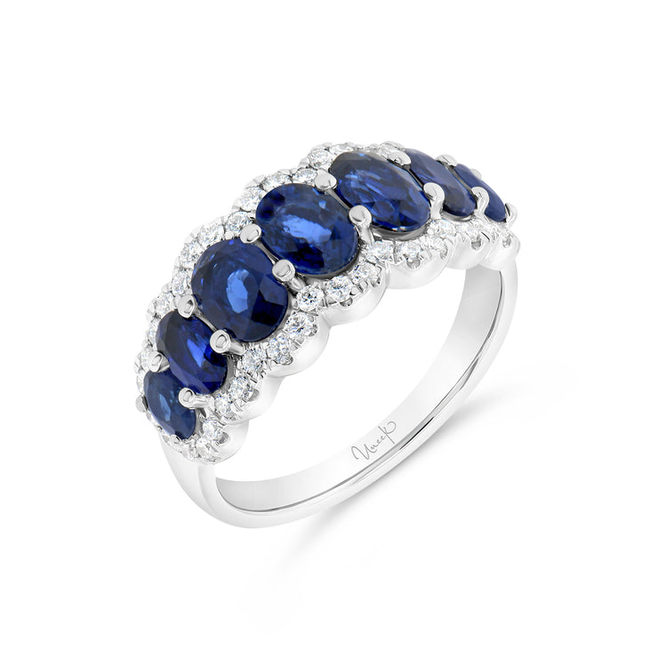 Uneek Signature Collection Oval Shaped Fashion Ring