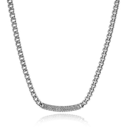 Necklace in 18k Gold with Diamonds